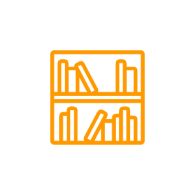 Fasilitas Kosy : Rak buku